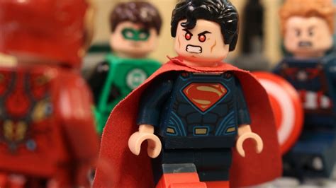Lego Justice League vs The Avengers - YouTube