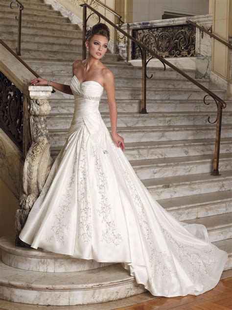 21 Gorgeous A Line Wedding Dresses Ideas The Wow Style
