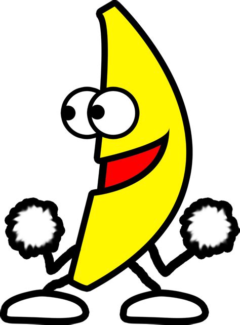 Banana Animation Dance Clip Art Butter Png Download 9001219 Free