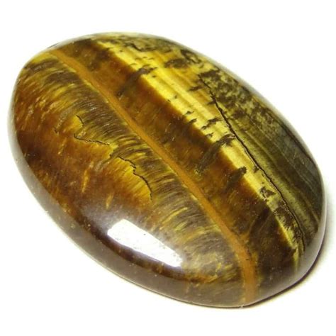 Tiger Eye Yellow Oval Cabochon Nature S Crest