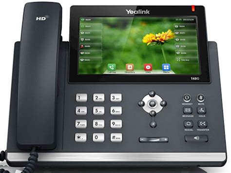 Yealink T48g Touchscreen Ip Phone Voip Products Product Info Tragate