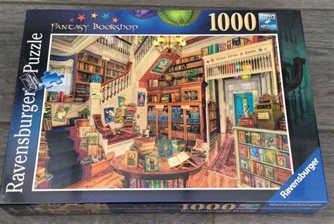 Fantasy Bookshop Ravensburger 1000 Piece Puzzle