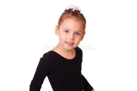 Smiling Little Ballerina Girl Stock Photo Image Of Child Frank 27602574