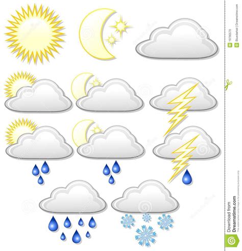 Wettersymbole erläuterung die untenstehende tabelle gibt einen überblick über alle bei wetteronline in rahmen der wettervorhersagen verwendeten. Wettersymbole Bedeutung - Weather Forecast Symbols · Free ...