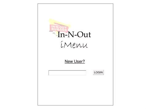 Ppt In N Out Imenu Powerpoint Presentation Free Download Id5408728