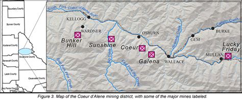 Digital Geology Of Idaho Geology Of Northern Idaho And The Silver