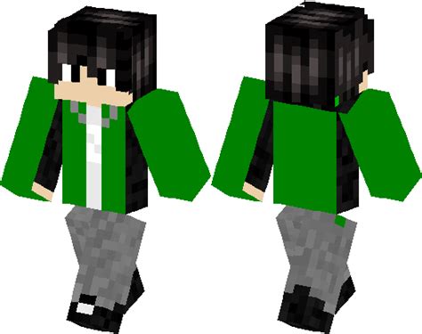 Green Boy Minecraft Skin Minecraft Hub