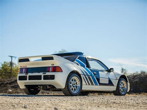 1986 Ford Rs200 Evolution Ford Motorsport Car In The World Race