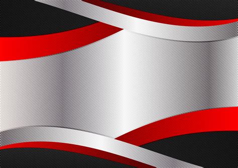 Silver red and black color graphics design. Vector geometric abstract
