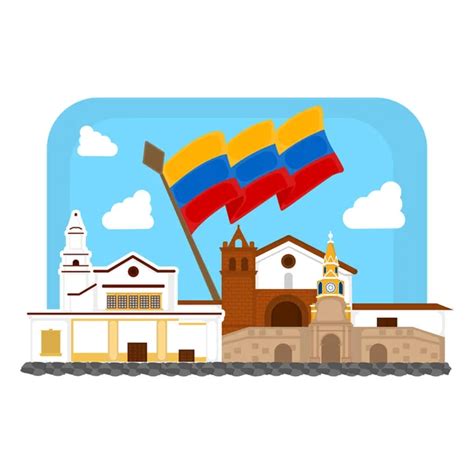 Monumentos De Colombia Vector Images Depositphotos