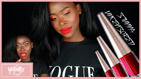 Fenty Beauty By Rihanna Stunna Lip Paint Review Demo And Dupe Youtube