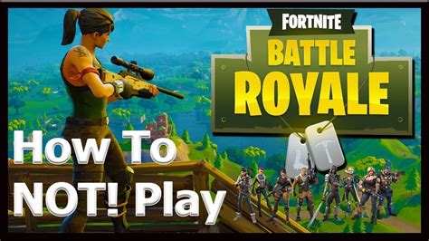 The fortnite battle royale game is probably the most popular battle royale and online game right now. Fortnite Battle Royale: How To NOT! Play This Game -100PvP ...