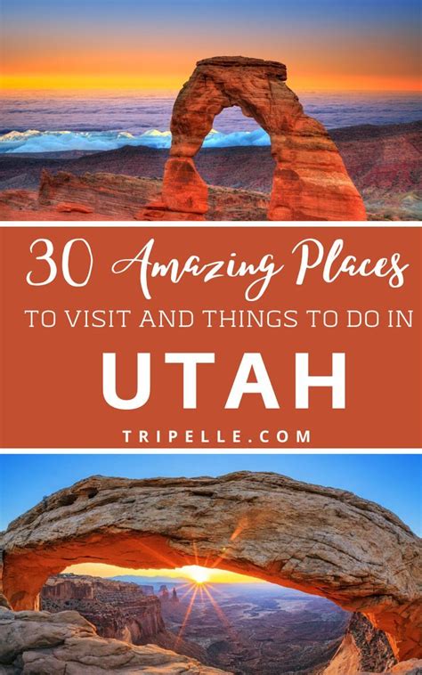 30 Amazing Places To Visit And Things To Do In Utah Cool Places To