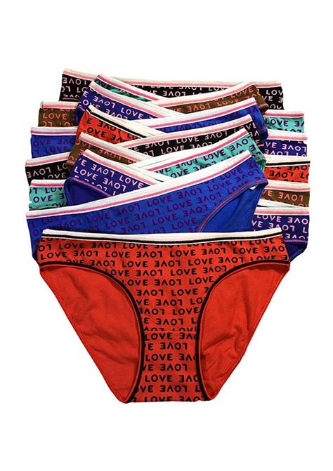 48 Units Of Sheila Lady S Cotton Bikini Womens Panties Underwear