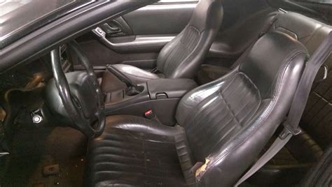 00 02 Camaro Ebony Leather Front Seats 175 Ls1tech Camaro And