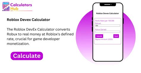 Roblox Devex Calculator Online