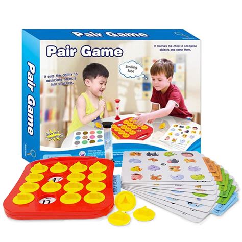 Children Memory Training Matching Pair Game Early Education Interactive