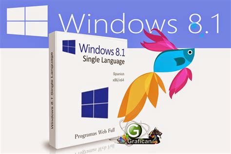 Grafican2 Windows 81 Single Language Español 32 64 Bits