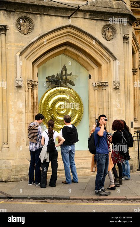 The Corpus Clock Designed By John Otaylor Cambridge England Stock