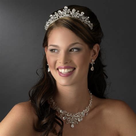 How to make rhinestone nail art step by step tutorial guide. Fabulous Swarovski Crystal Tiara Headpiece - Elegant ...