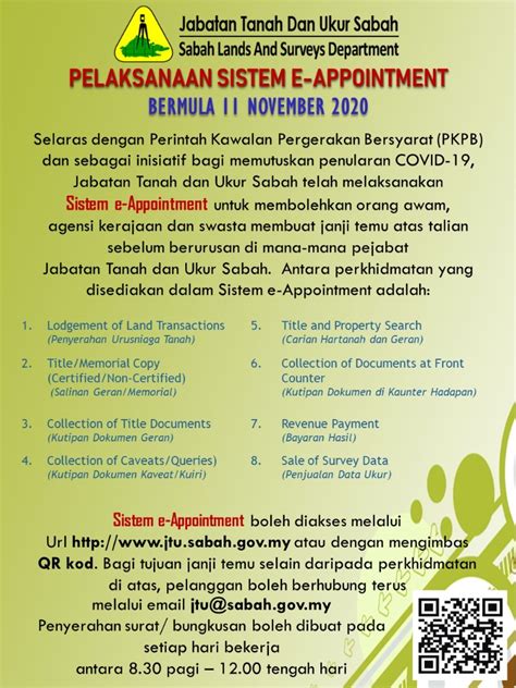 For jabatan tanah dan ukur we have found 2 definitions. Portal Rasmi Jabatan Tanah Dan Ukur Sabah