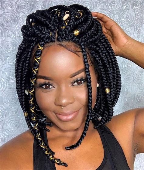 Bob Box Braided Wig Custom Made On Lace Front Human Hair Etsy In