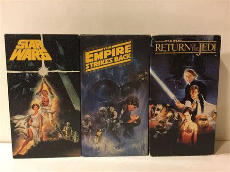 Star Wars Original Trilogy Vhs Box Set Value Online Sale Up To 70 Off
