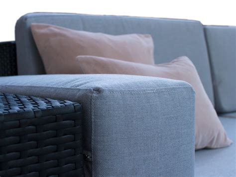 Pe rattan on a 1.5mm aluminium base with a dark grey cushion. Pin on Our Siena Collection
