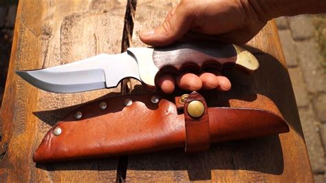 Rigid Usa Hunting Knife Bowie Caribou Vintage 70s Altes Jagdmesser