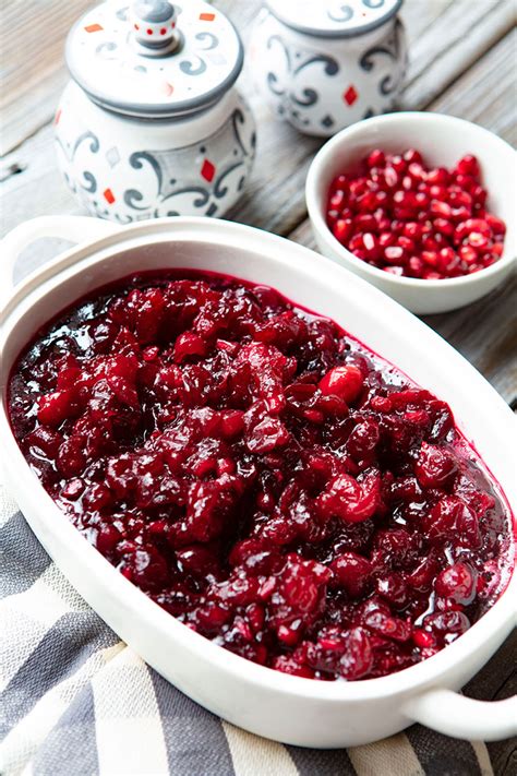 Tangy Cranberry Pomegranate Sauce Italian Food Forever