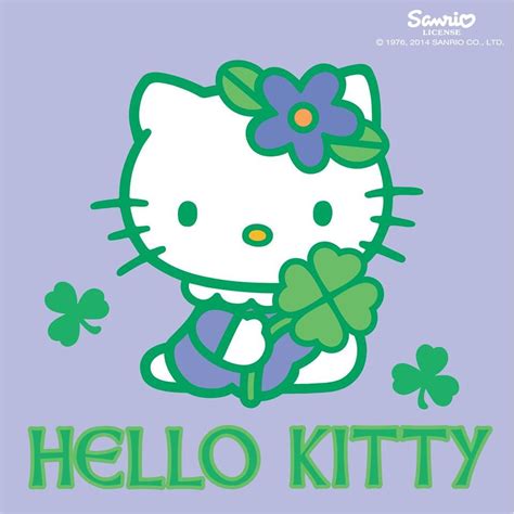 Our online coloring books are a great way to great way to. St. Patrick's Day Hello Kitty | Hello kitty, Hello kitty ...