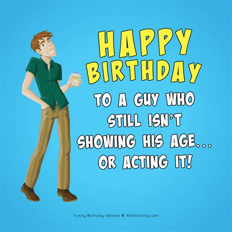 Funny Birthday Quotes For Men Kids Birthday Party