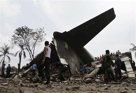 Death Toll Rises To 142 After Indonesian Military Plane Crashes Into City