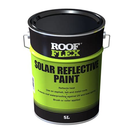 Roof Flex Solar Reflective Weatherproofing Aluminium Paint From £1784
