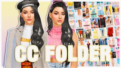 Female Cc Folder🍓the Sims 4 Mods Hair Clothes Shoes Cc Folder Free