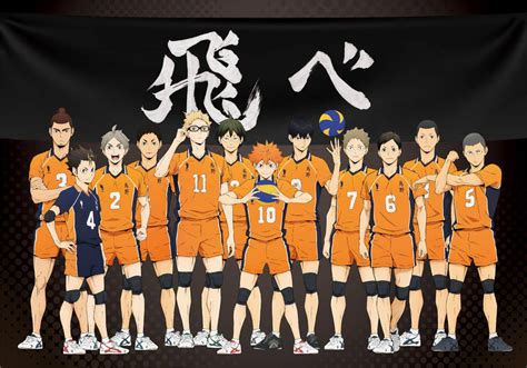 Download Karasuno Players From Haikyuu Teams Wallpaper