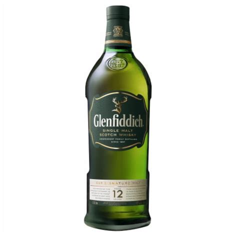 Glenfiddich 12 Year Old Single Malt Scotch Whisky 175 L Frys Food