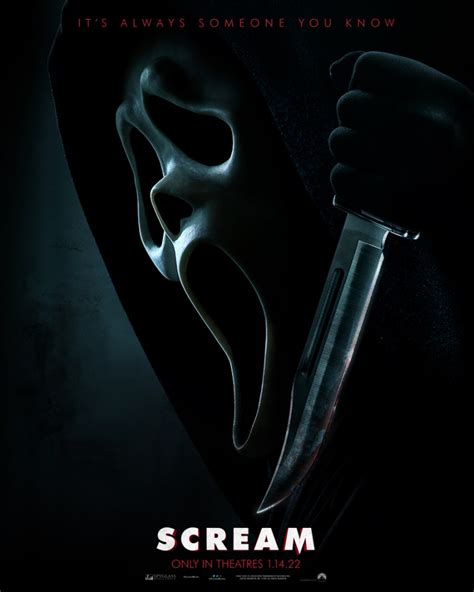 Scream Poster Reveals The Return Of Ghostface