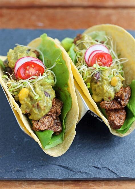 Spicy Steak Tacos With Southwestern Guacamole Recipe Spicy Steak