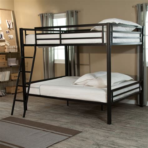 A queen size bunk bed is a truly unorthodox piece of furniture but can be a great addition to anyplace where sleeping conditions are crowded, such as a college dorm or vacation home. Elegant Bunk Beds for Adults Queen Over Queen | atzine.com