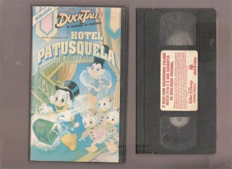 Vhs Ducktales Hotel Patusquela Original Walt Disney Raro Mercadolivre