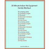 Cardio Workouts At Home Without Equipment Video Images