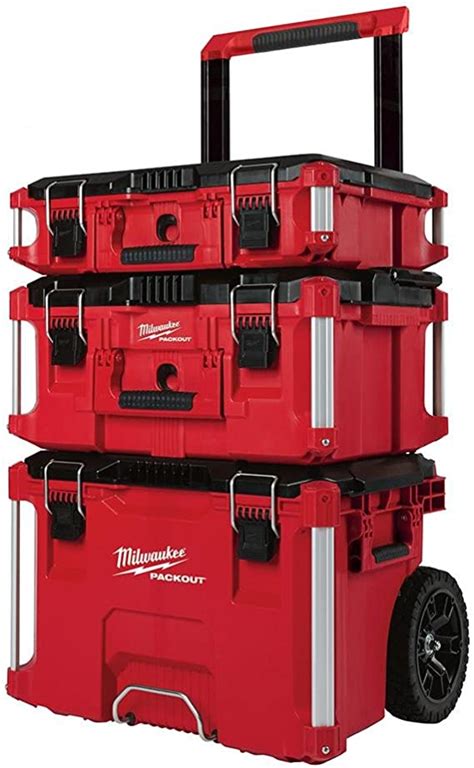Milwaukee 22 In Packout Rolling Modular Tool Box Stackable Storage