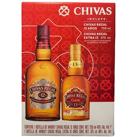 Whisky Chivas Regal 12 Años 750 Ml Chivas Regal Extra 13 Años Sherry