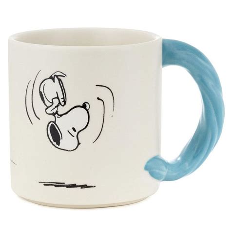 Hallmark Peanuts® Linus And Snoopy Dimensional Blanket Mug 17 Oz
