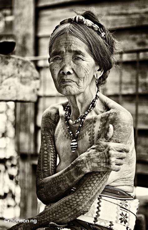 Every design has a meaning, she says. Kalinga tattoo artist Whang-od to receive National Living ...