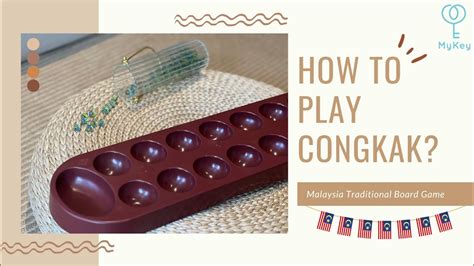 How To Play Congkak Malaysia Traditional Board Game Youtube