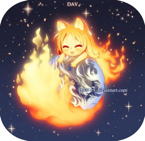 Firefox By Dav On Deviantart Anime Chibi Kawaii Anime