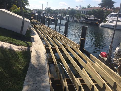 Custom Dock Installation And Repair South Florida All Power Marine