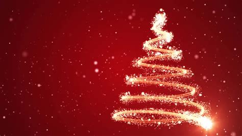 Christmas Tree Red Background Stock Motion Graphics Motion Array